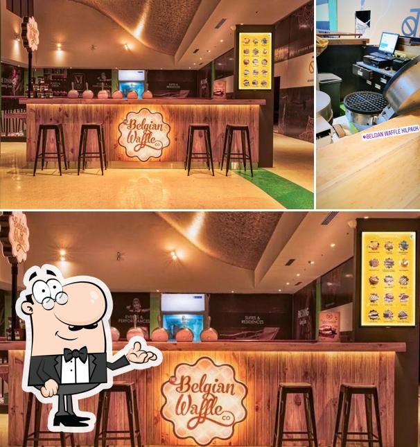 The interior of The Belgian Waffle Co