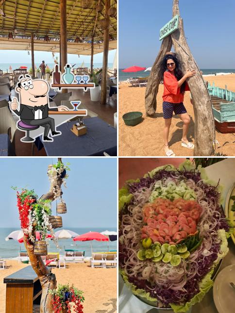 The interior of Coast Cafe