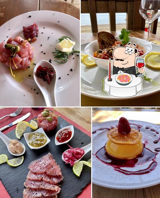 Tartare di tonno al Bagno Cormorano