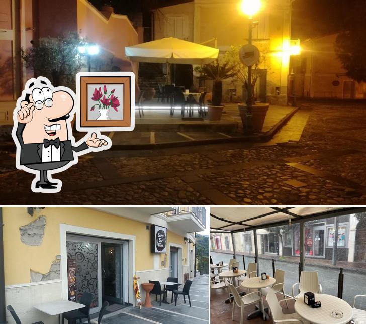 Questa è la immagine che presenta la interni e esterno di Bakery caffè ️ aperitif
