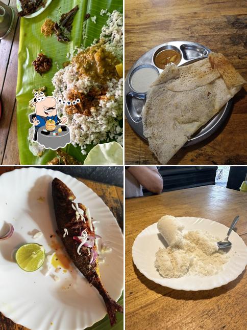 Meals at Cafe Mango Tree Thekkady(House of Bamboo Biriyani)