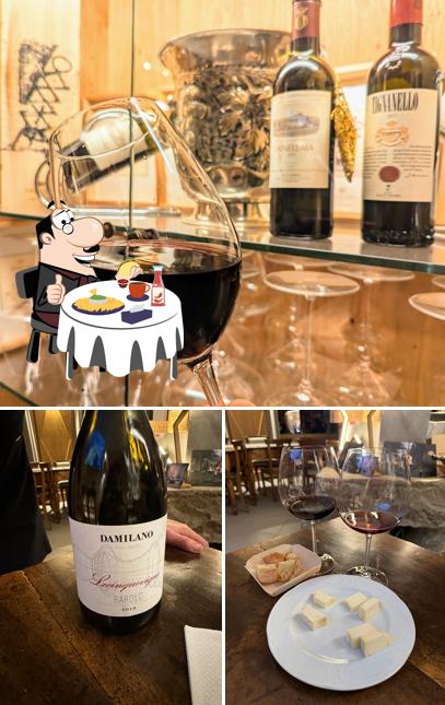 Piatto di formaggi al Cantina del diVino Tormento