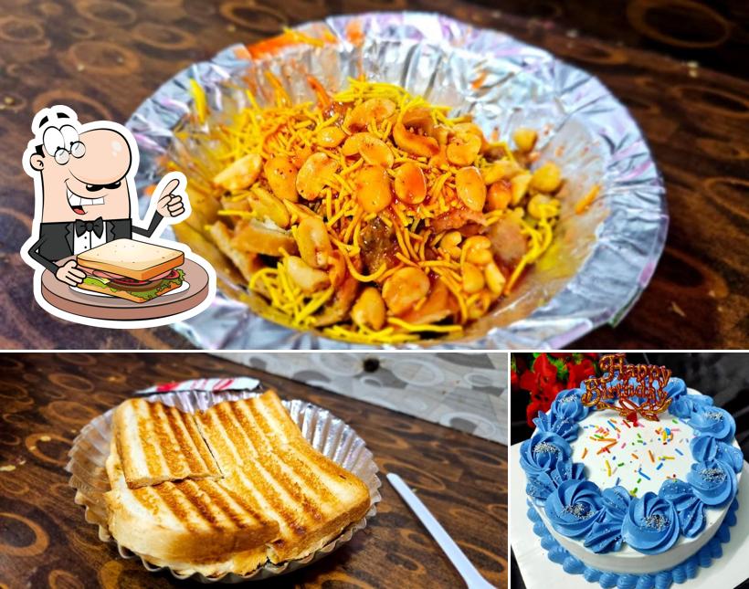 Grilled cheese sandwich at Jay Bajrang Bakery