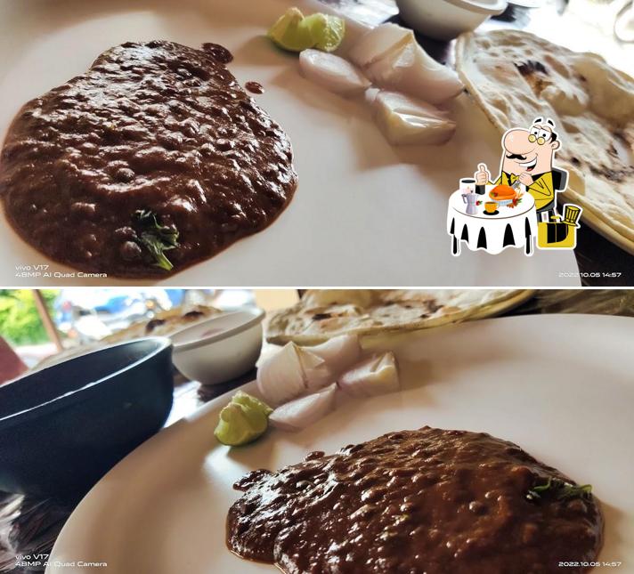 Food at K K masoor