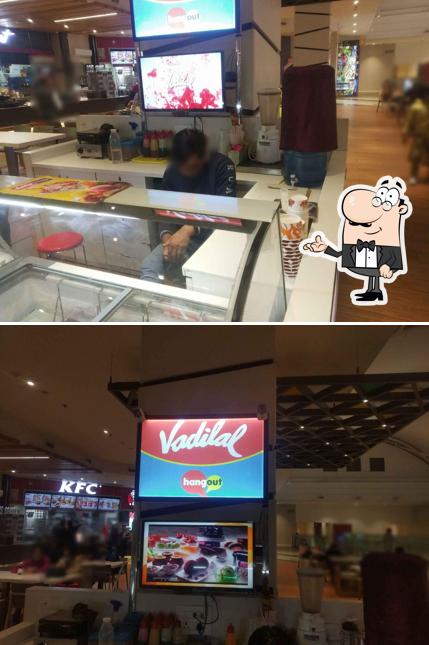 The interior of Vadilal Hangout