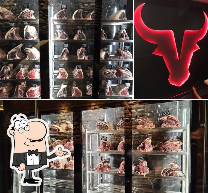 Gli interni di Viro Steak Restaurant Legnano