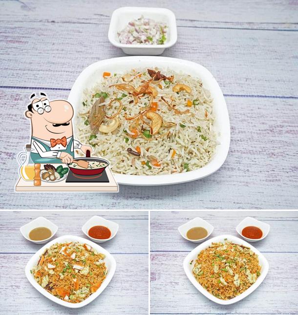 Fried rice at Ambur Royal Biriyani