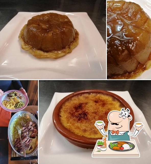 Creme brulee al Auberge de la Comballaz