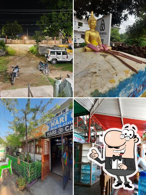 Check out how Hari Om International cafe looks outside