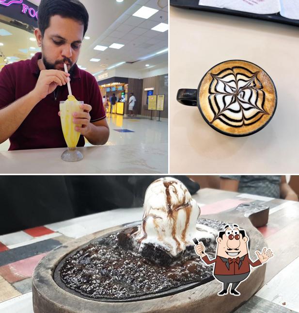 Food at Rewind cafe