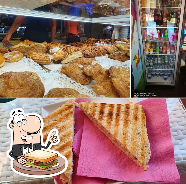 Toast al formaggio al Caffè Tabarrini