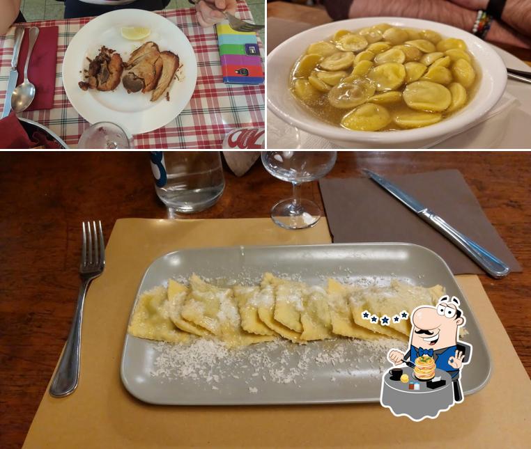 Platti al Bar Trattoria da Antonia