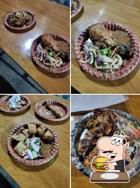 Get a burger at Chandra Food