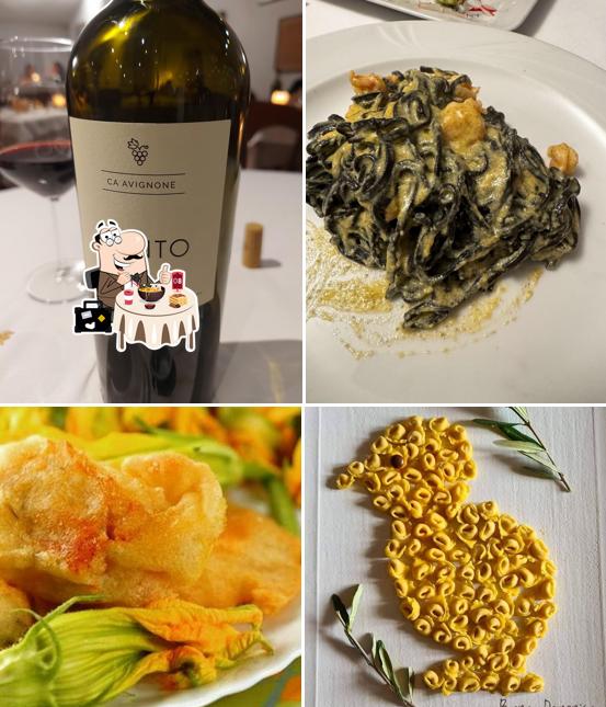 Cibo al Ristorante Aubergine