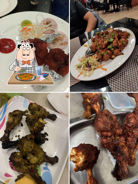 Chicken wings at ANGAARA Restaurant bachupally