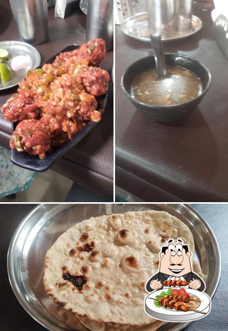 Meals at Annapoorna Dhaba & Family Restaurant MCC B Block Daavanagere