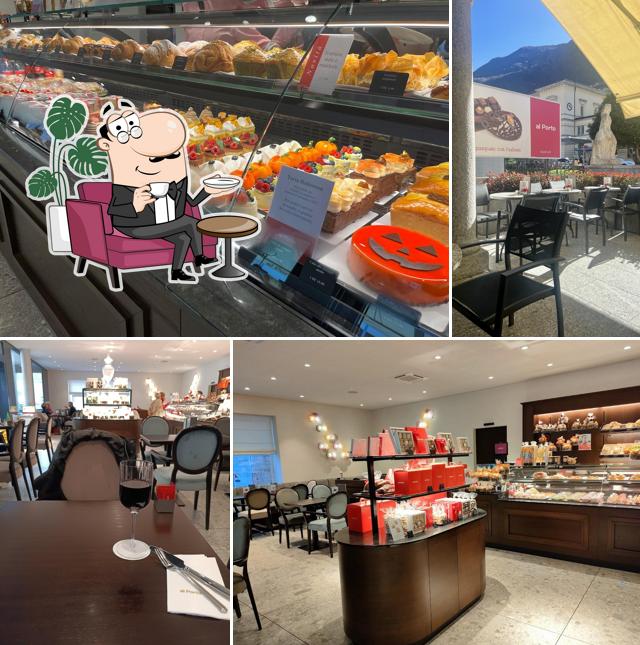 Gli interni di Al Porto Bellinzona