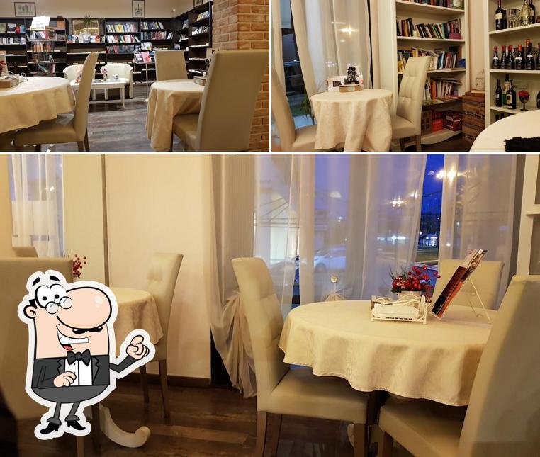 Dai un'occhiata agli interni di Dorian Gray LIBRERIA CAFFETTERIA