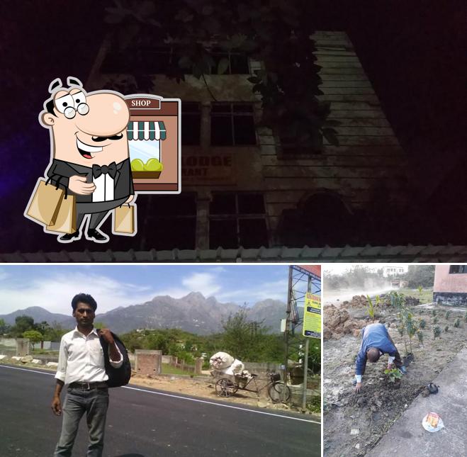 The exterior of Golden Lodge & Restaurant