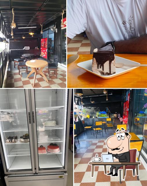 The interior of Cake World, Vithura