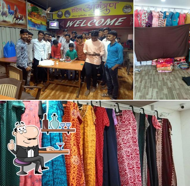 The interior of Hotel Aamntran