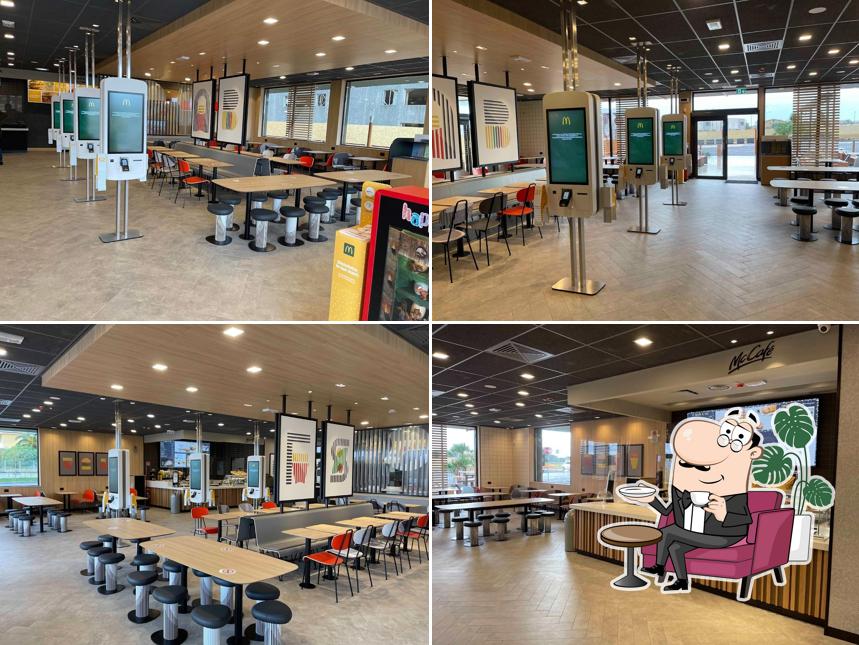 Gli interni di McDonald's Siracusa Via Professore Lino Romano
