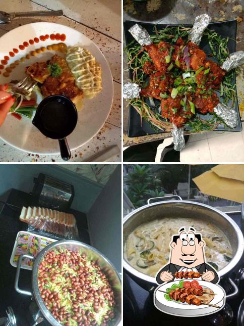 Food at Behind Yellow Doors Diner