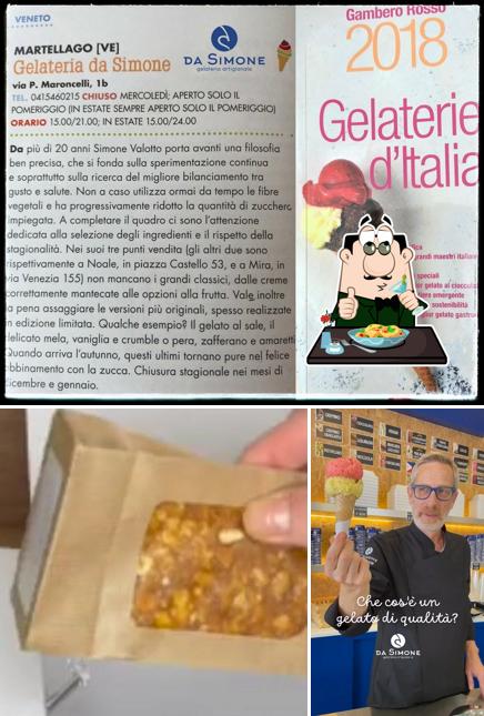 Platti al Gelateria Da Simone