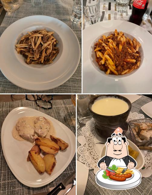 Penne al Hostaria del Calvino Trattoria Ristorante Aosta