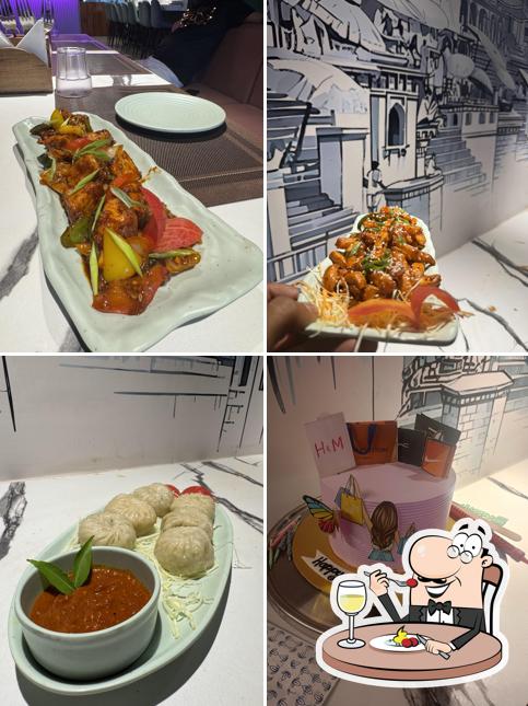 Food at Krystal Kitchen Restro ll Best Restaurant in Lanka Varanasi