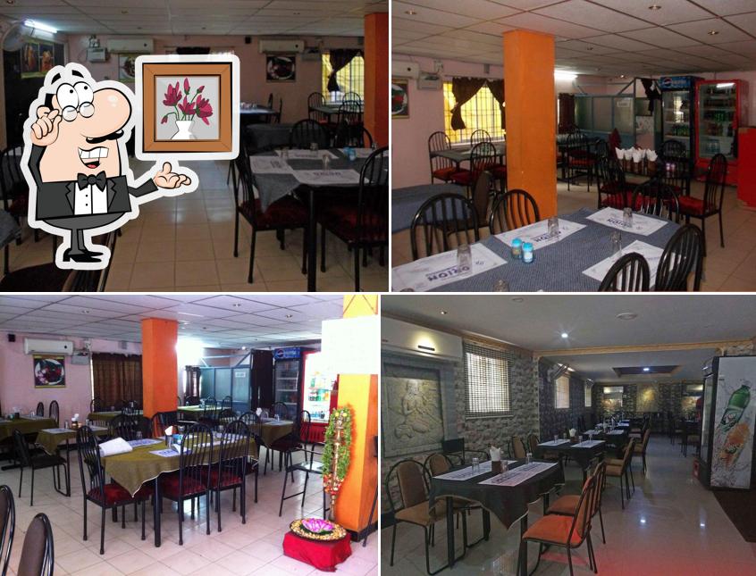 The interior of Orion