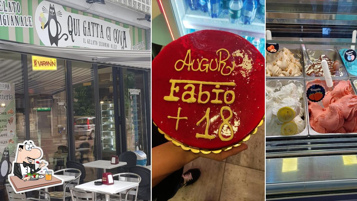 Cibo al Bacio di panna
