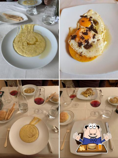 Cibo al Ristorante Croce Bianca