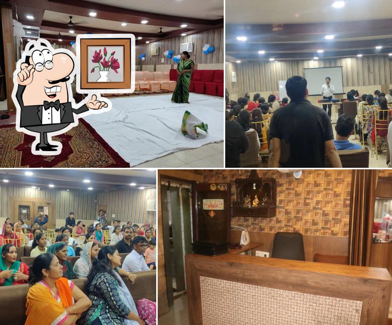 The interior of Dawat Restaurant & Party Hall - Best Party Halls in Rewari Best Restaurants in Rewari