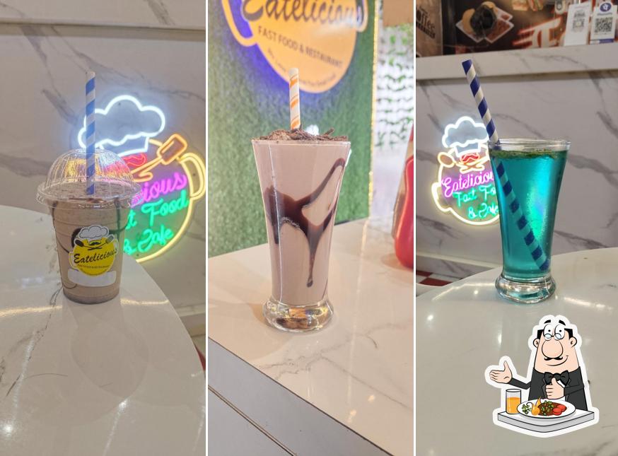 Chocolate mousse at New Eatelicious fast food & cafe