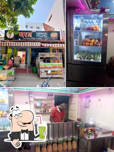 Enjoy a beverage at GARAM GAR FASTFOOD