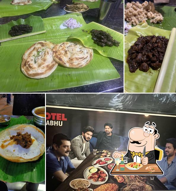 Food at Hotel Prabhu