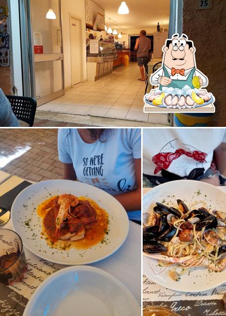 Prenditi tra i vari pasti di mare offerti a Ristorante Tortuga
