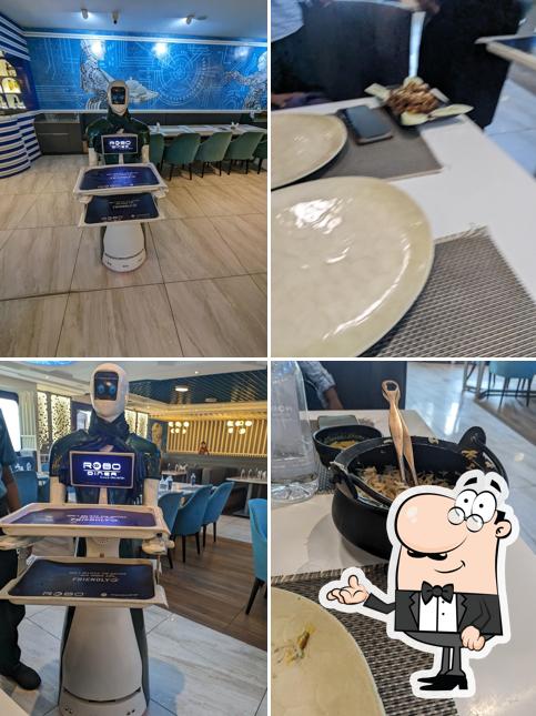 Check out how Robo Diner Best Restaurant in Tirupati looks inside