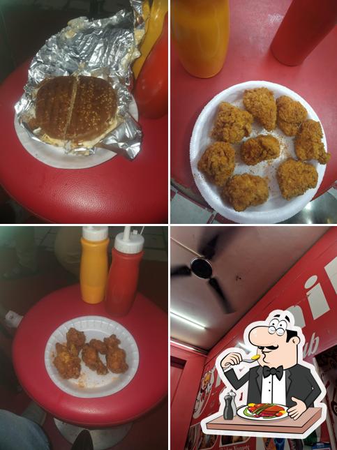 Food at Al Baiks The Chicken Hub