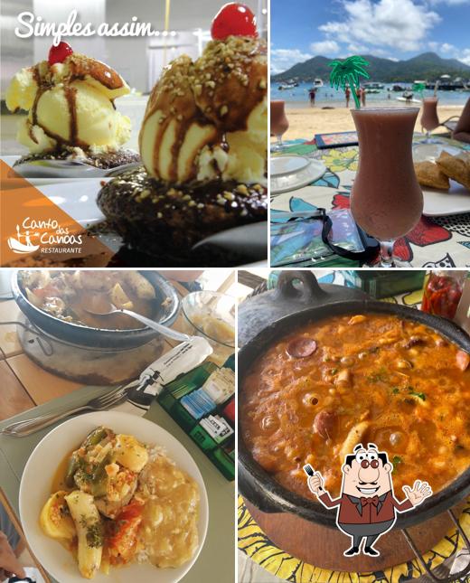 Mousse de chocolate em Canto das Canoas Ilha da Gipóia