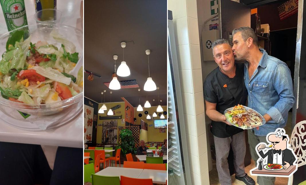 Platti al Fast Food Da Claudio
