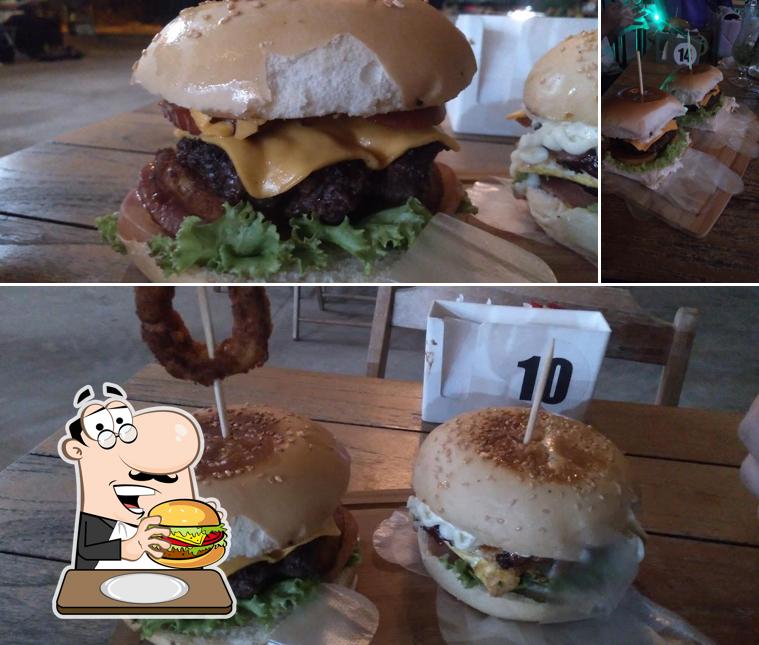 Experimente um hambúrguer no Grand Café