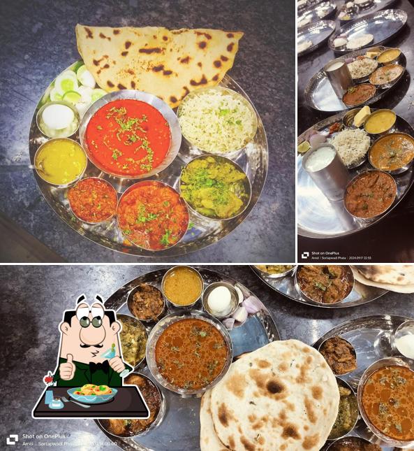 Food at Hotel Rajwada