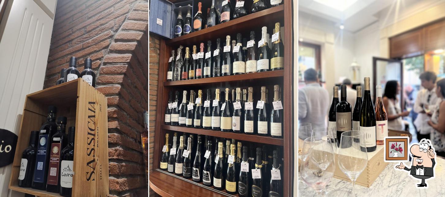 Gli interni di Enoteca Balduina