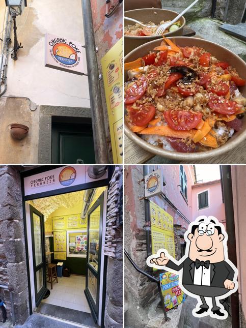 Gli interni di Organic Poke Vernazza