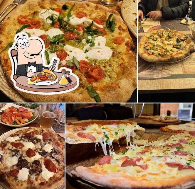 A Pizzeria La Paradisea, puoi prenderti una bella pizza
