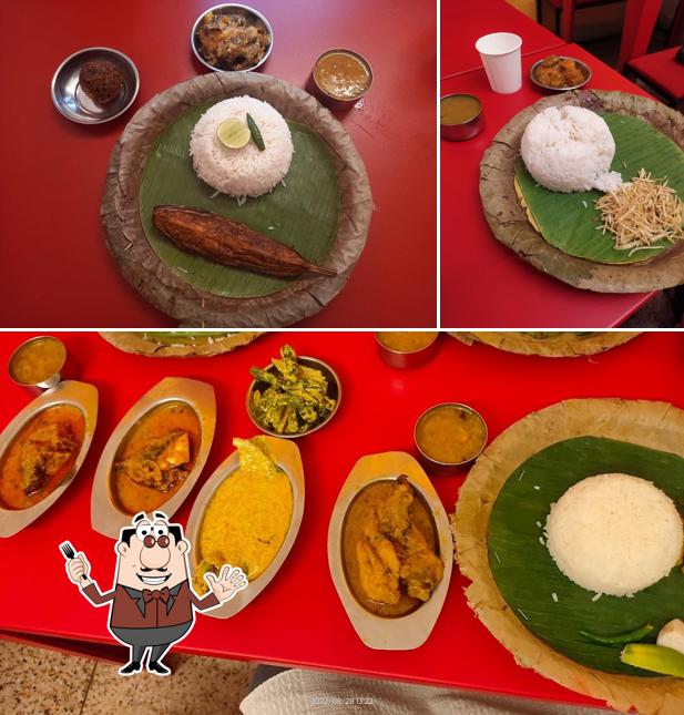 Food at Dacres Lane Pice Hotel