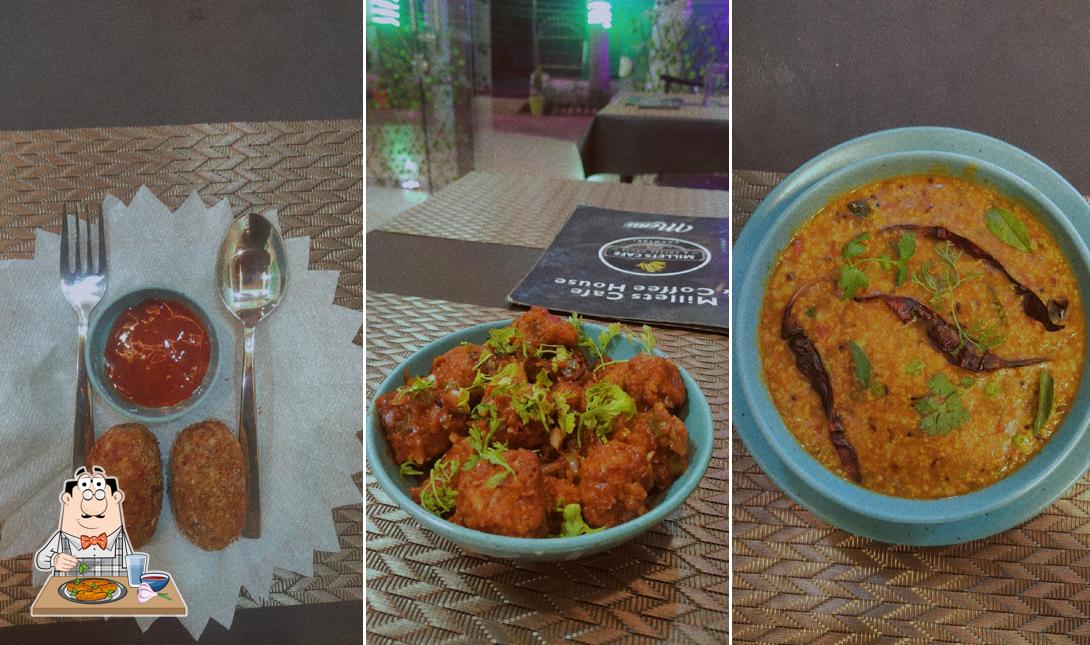 Chicken wings at Millets Cafe & Coffee House