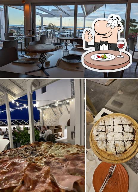La immagine della cibo e interni di Pizzeria Sotto La Rocca Numana